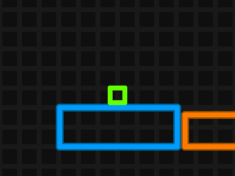 100 Pen Platformer v1.2 logo with ACDC Shoot To Thrill theme