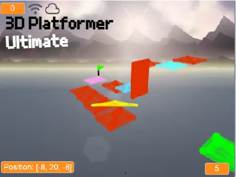 3D Platformer on Scratch Logo