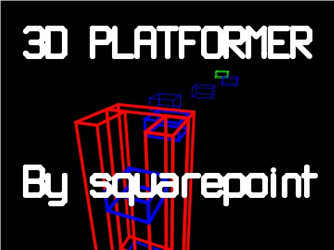 3D Platformer V2 wireframe platformer game cover