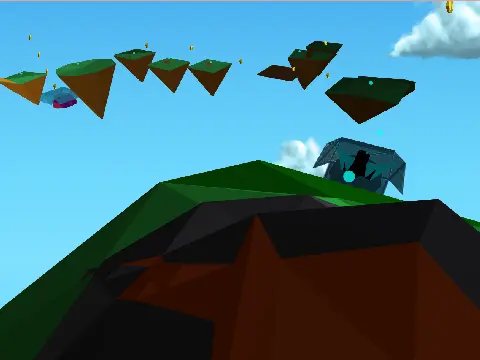 Logo for the 3D Platformer V6 RyūEngine Tech Demo