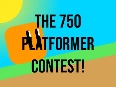 750 Platformer Contest logo - Scratch community platformer competition