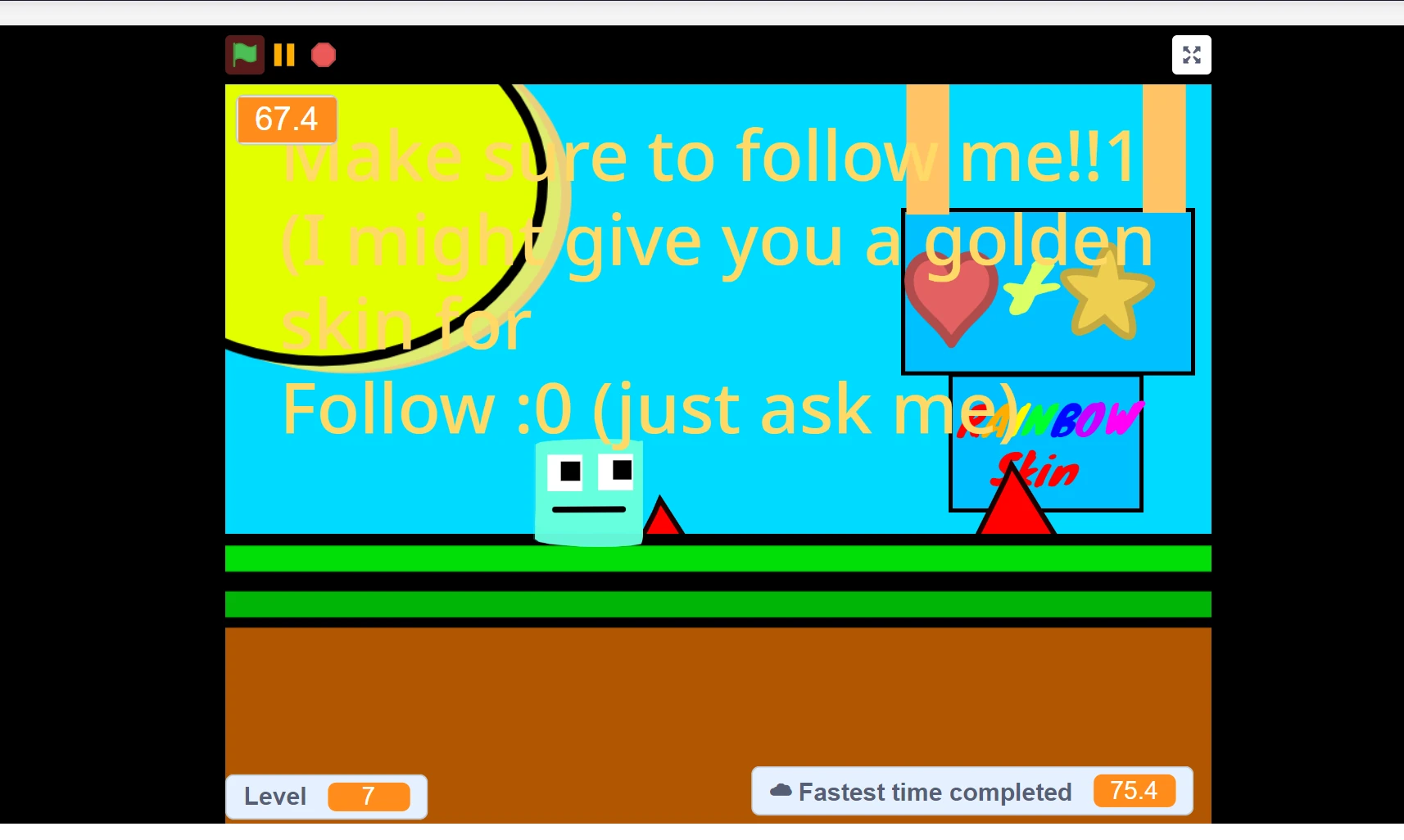 A Platformer Grasslands gameplay screenshot 3