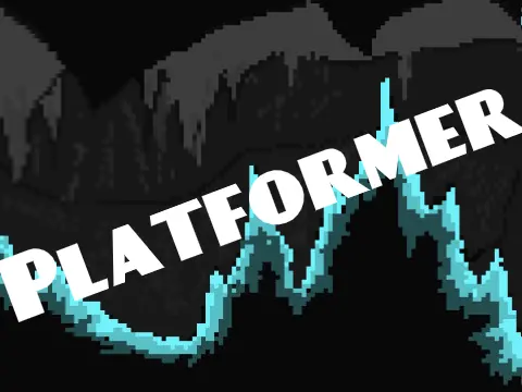 A Platformer v0.3 logo - community-driven level development platformer