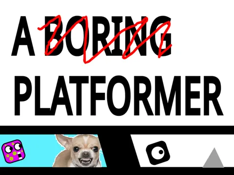 A Platformer logo - statement on original Scratch development