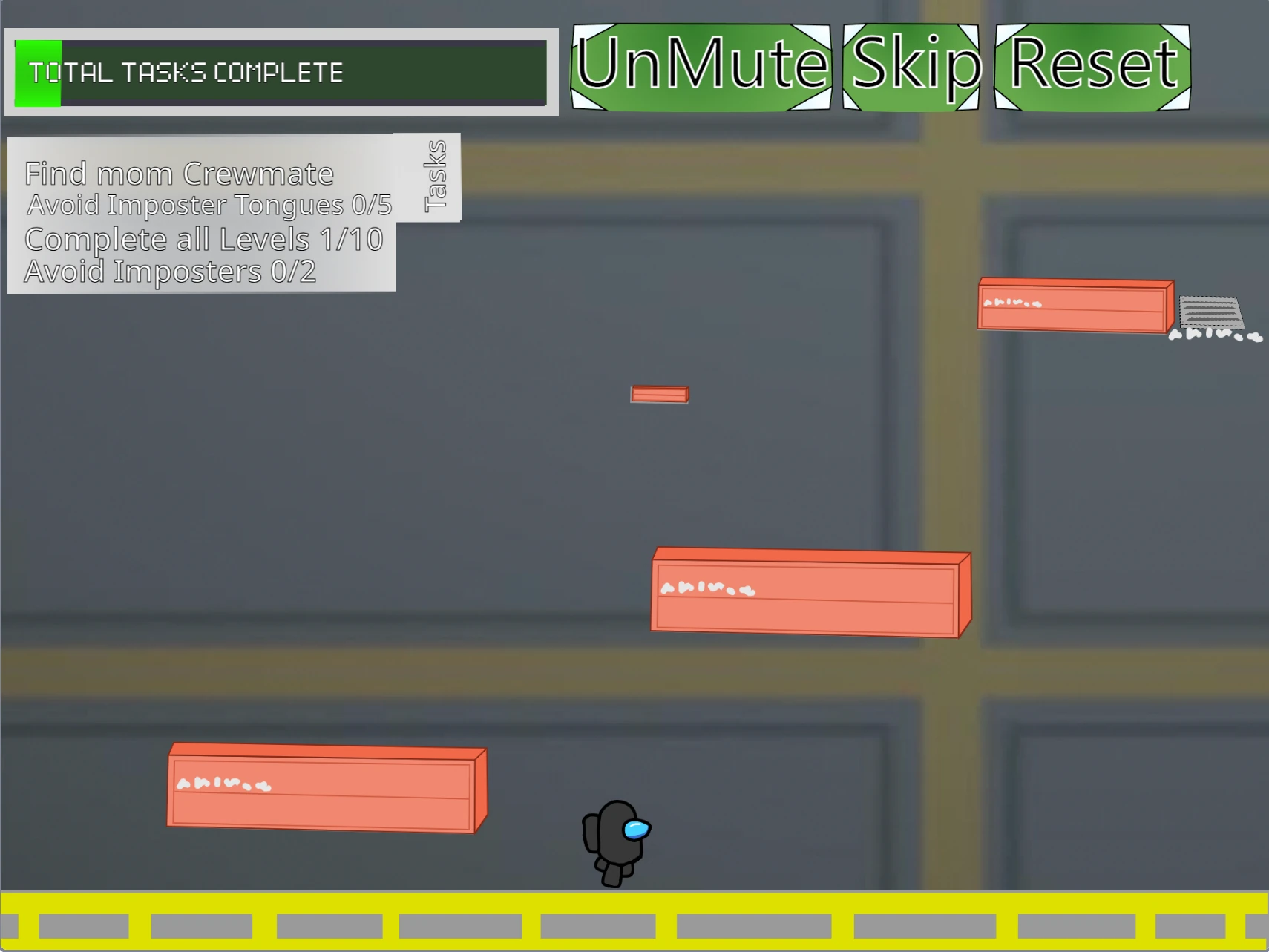 Among Us Platformer V3 gameplay screenshot 2