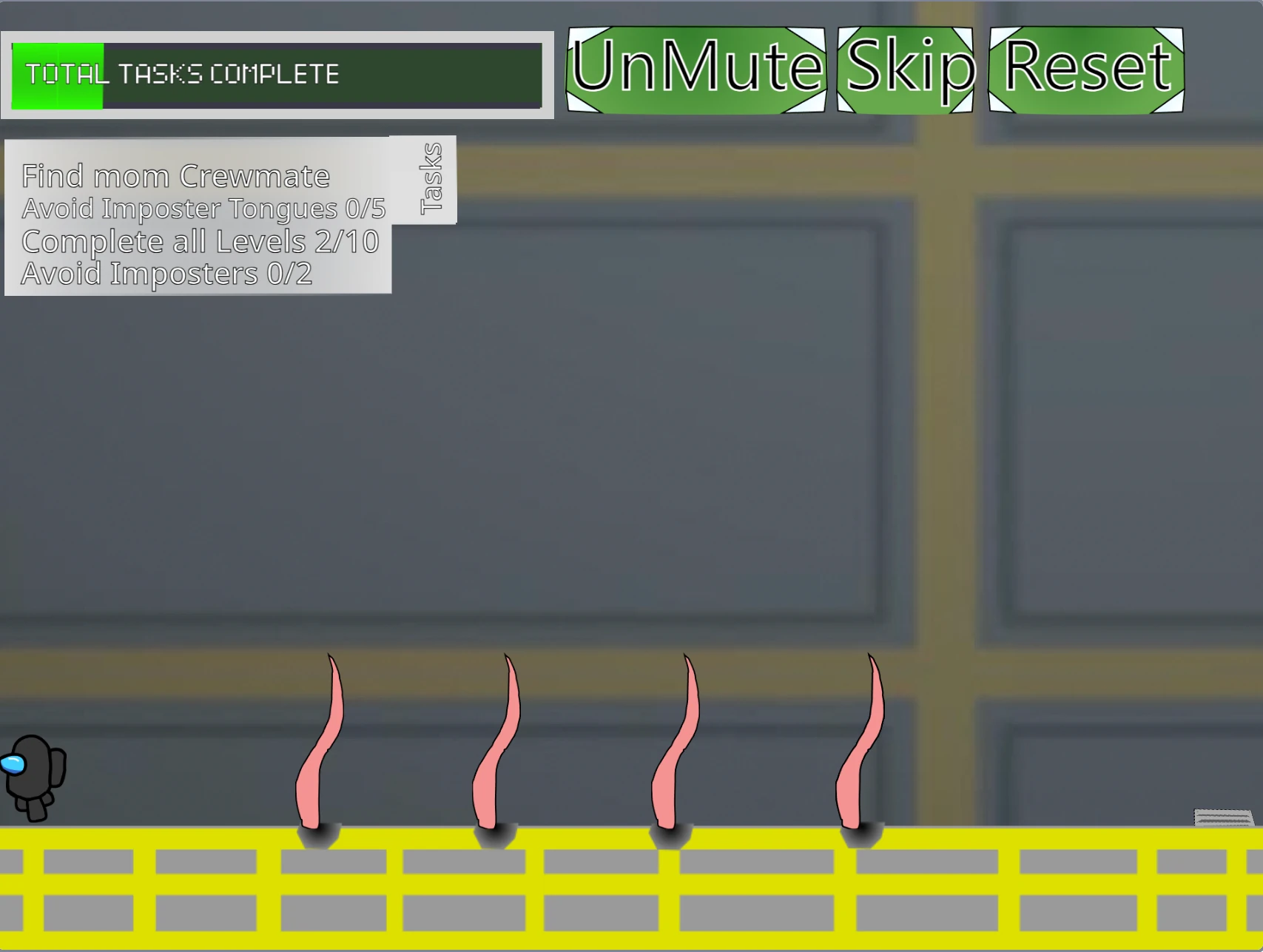 Among Us Platformer V3 gameplay screenshot 3