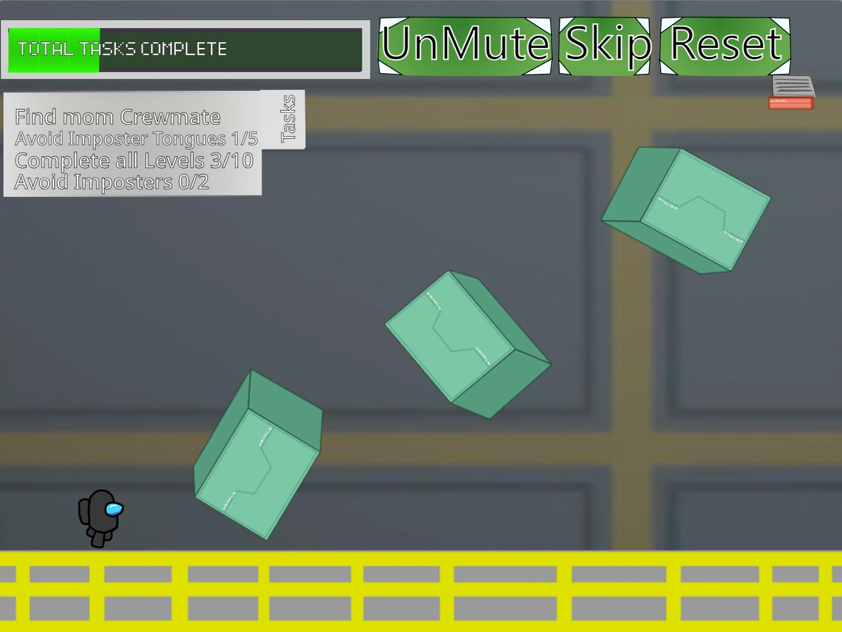 Among Us Platformer V3 gameplay screenshot 4