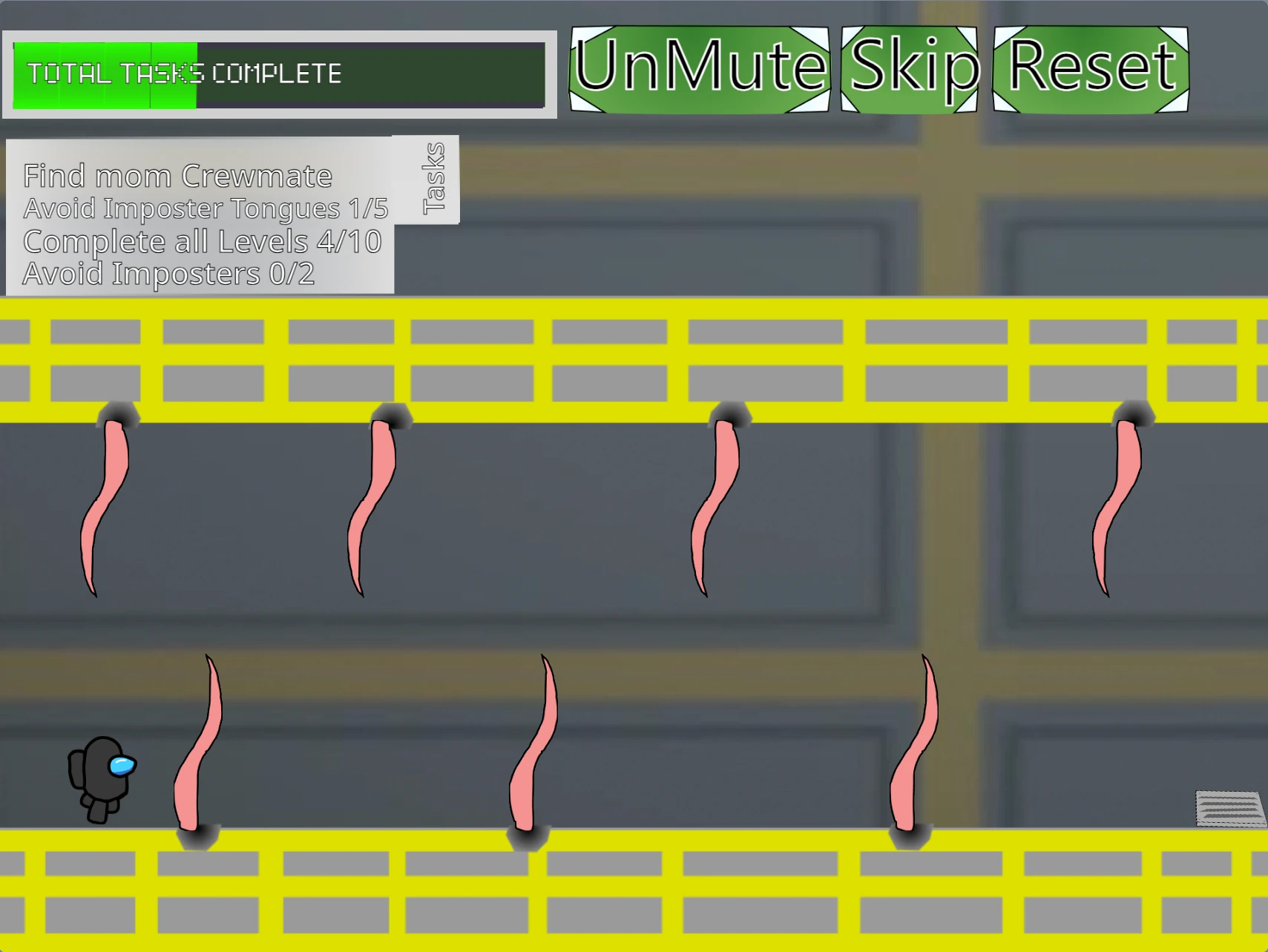 Among Us Platformer V3 gameplay screenshot 5