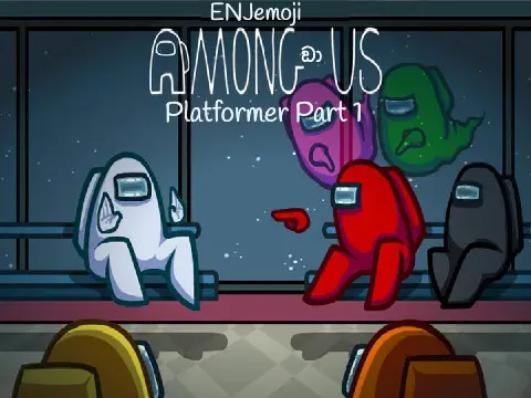 Among Us Platformer V3 Game Cover Image