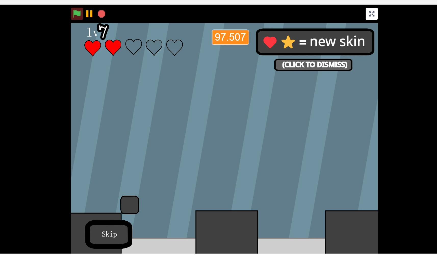 Arctic Platformer Closed level design with multiple platform layers and obstacles