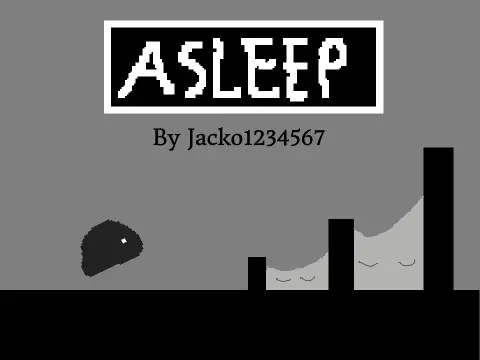 Logo for Asleep Platformer Part game