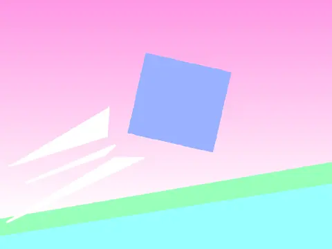 Basic scrolling platformer tutorial logo - Scratch learning challenge for game over implementation