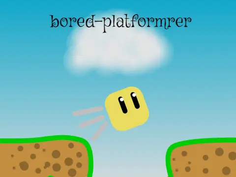 Logo for the Bored-Platformer game