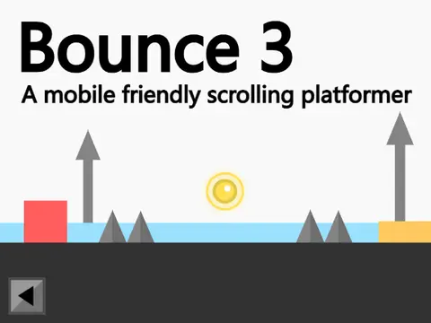 Bounce 3 - Platformer logo cover