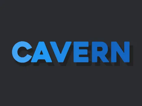 Screenshot from the challenging cave exploration game Cavern Platformer