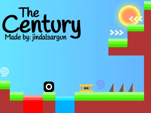 Century A Platformer 100 Levels Game Logo and Cover