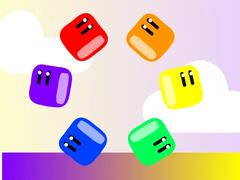 Clash platformer logo with Spectra queen theme