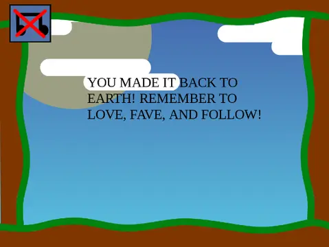 Cloud platformer logo - mobile friendly platformer with cloud theme