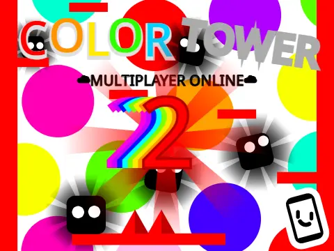 Color Tower 2 vertical platformer logo with multiplayer and checkpoint features