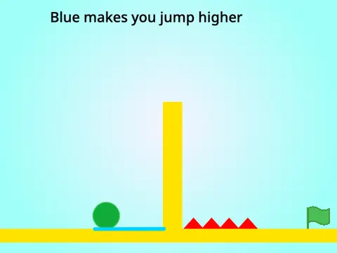 Logo for Colorful A Platformer Game