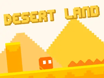 Screenshot from the Desert Land Platformer game