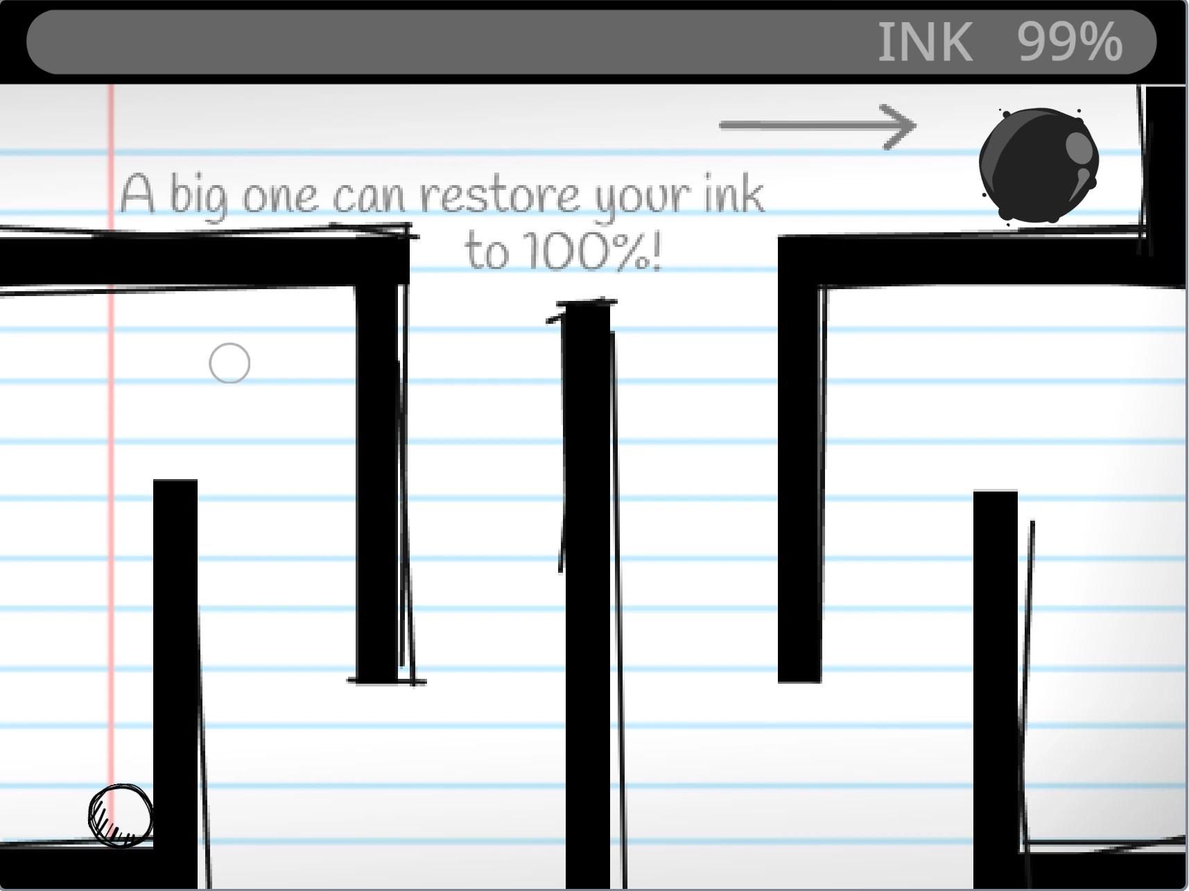 Complete level in Draw the Platformer game