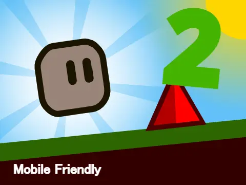 Earth 2 I platformer v2 logo, sequel to Scratch project 892201456