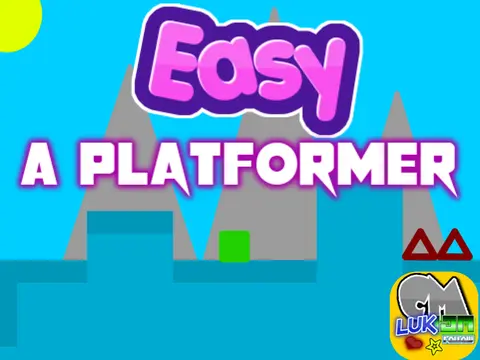 Logo for easy a platformer 1, a simple platformer game