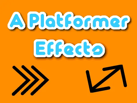 Effects platformer logo cover featuring curated badge and Tokyo Machine music theme