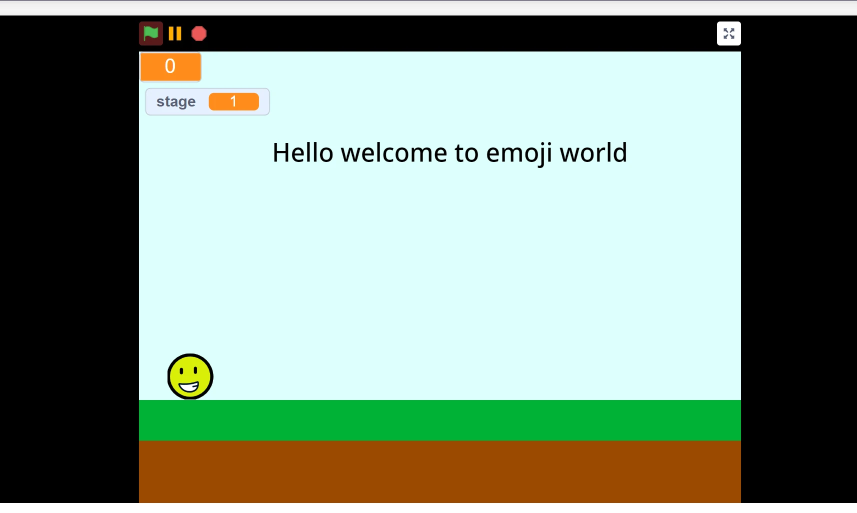 Emoji Platformer Gameplay Screenshot