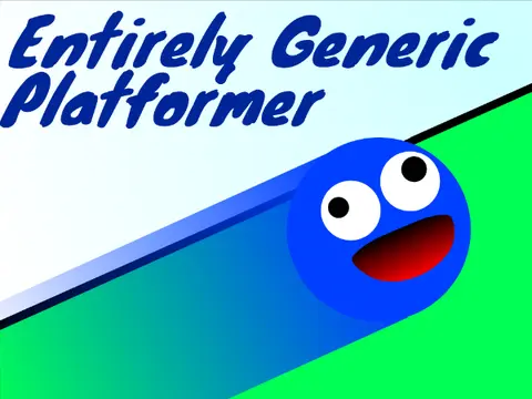 Screenshot from the Entirely Generic Platformer game