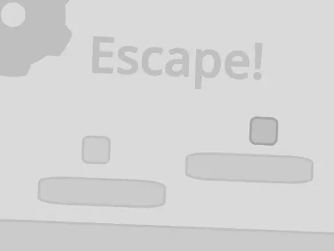 Logo for Escape -a platformer- online game