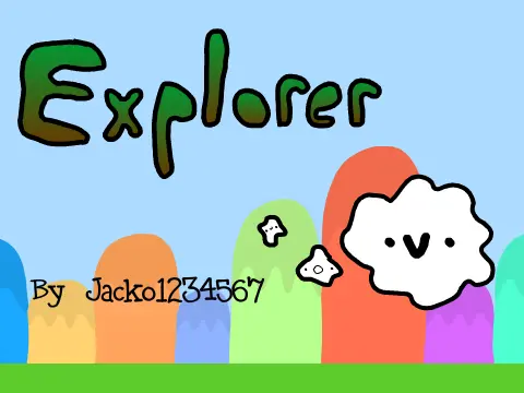 Logo for Explorer Platformer, a bonus platformer game