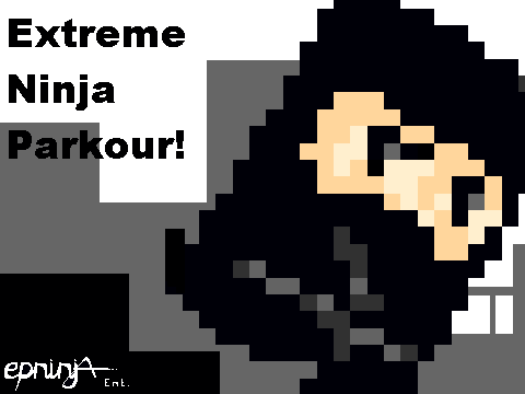 Extreme Ninja Parkour Game Logo