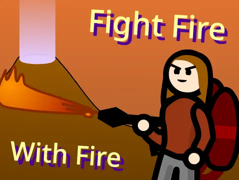 Fight Fire with Fire game logo image