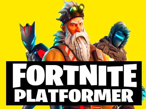 Fortnite Platformer Game Logo for Mobile and iPad