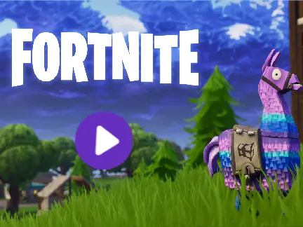 Logo for the fan-made 2D platformer game Fortnite Platformer version 1.12.