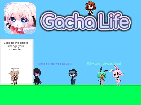 Gacha Life Platformer The Original cover with Gacha Life logo and characters
