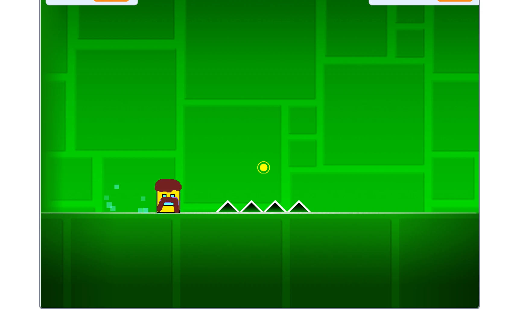 Geometry Dash Free advanced level gameplay