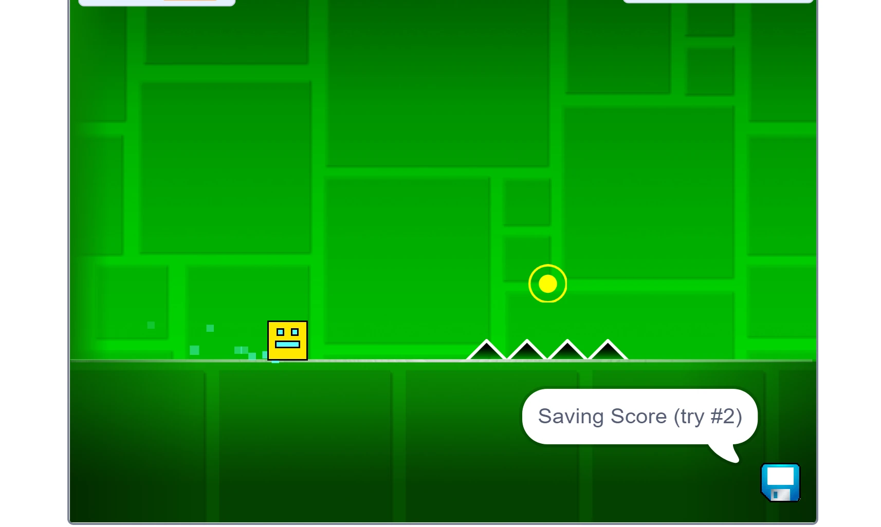 Geometry Dash Gameplay Screenshot 1