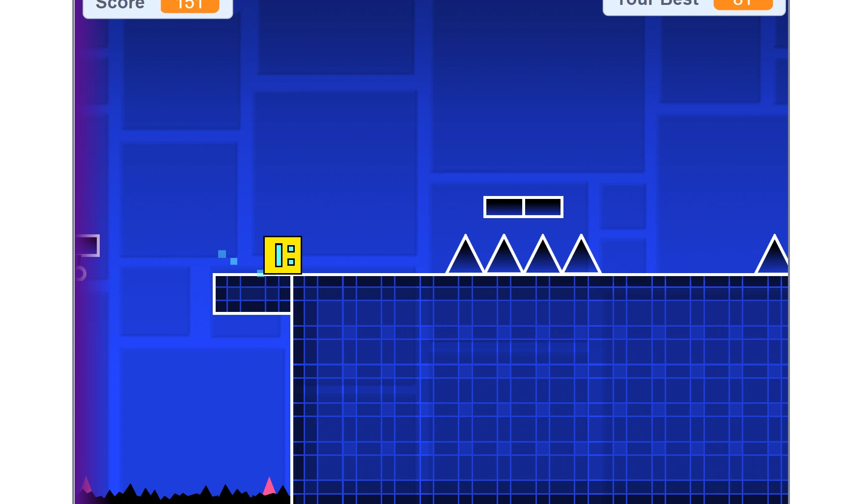 Geometry Dash Lite Free Gameplay Screenshot 2