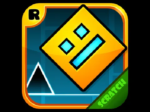 Geometry Dash Game Logo