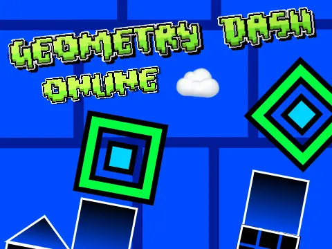 Geometry Dash Online Logo Cover