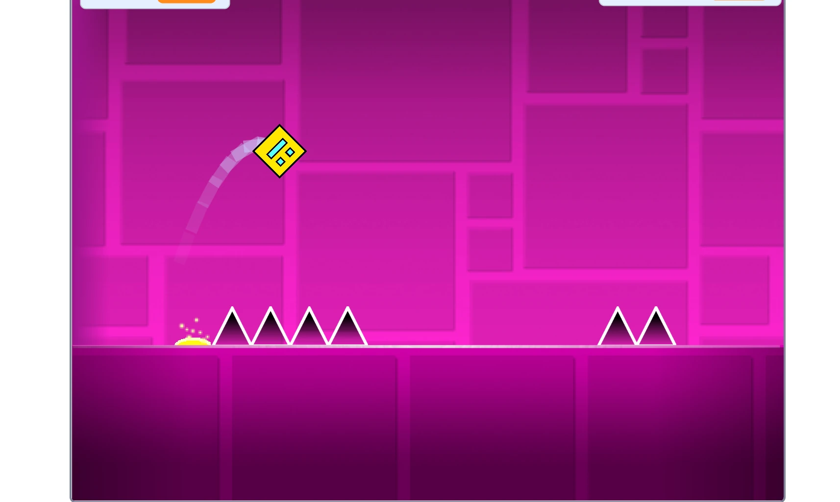 Geometry Dash Oyna Gameplay Level 6