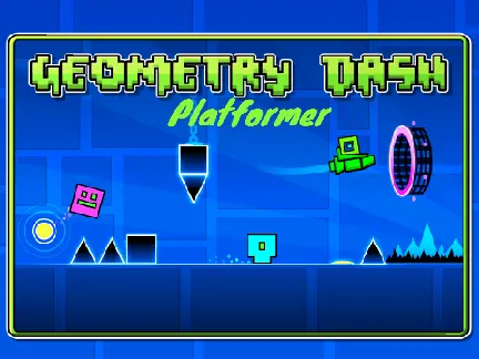 Geometry Dash Platformer v1.8.5 logo - rhythm platformer game