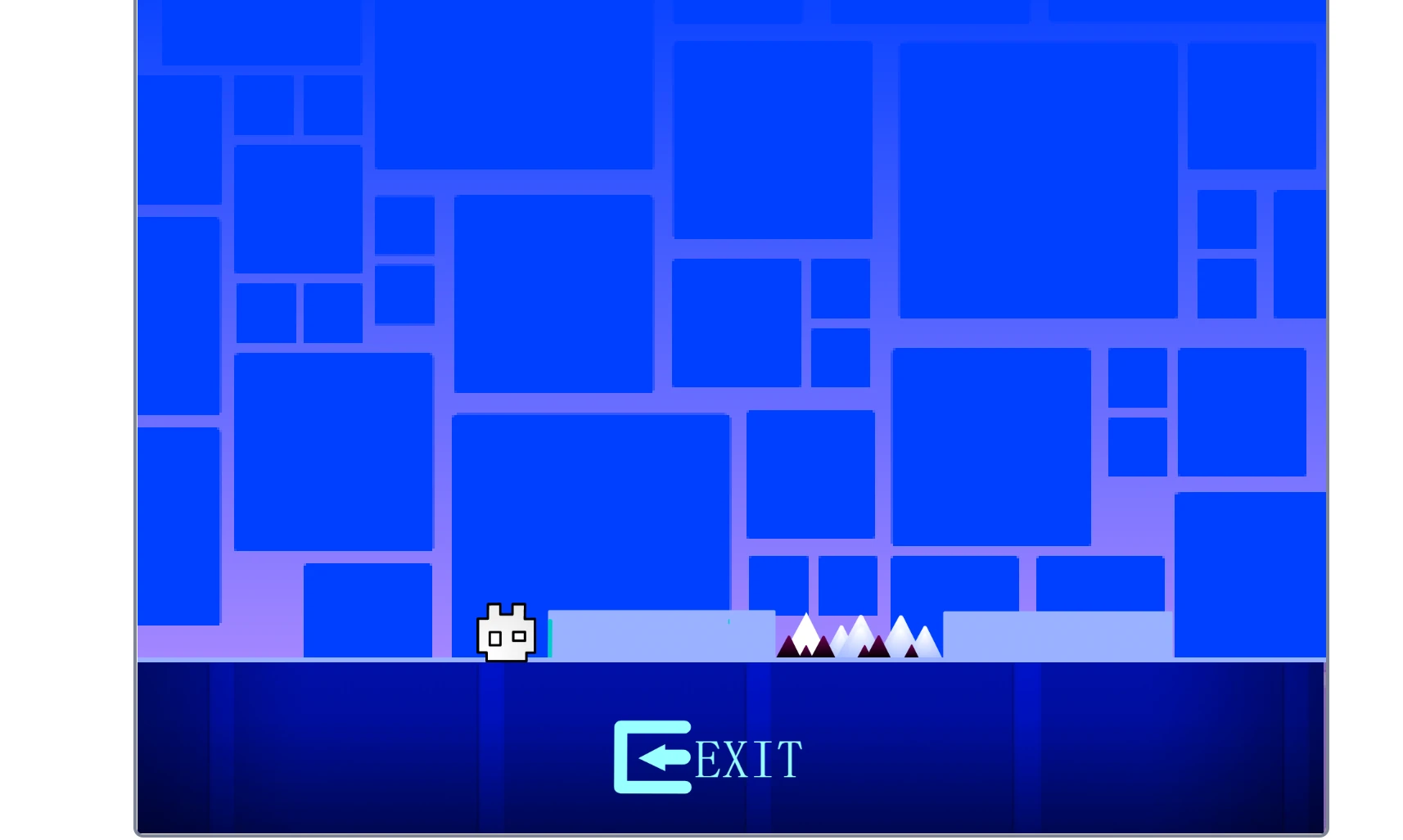 Geometry Dash Scratch gameplay screenshot 7