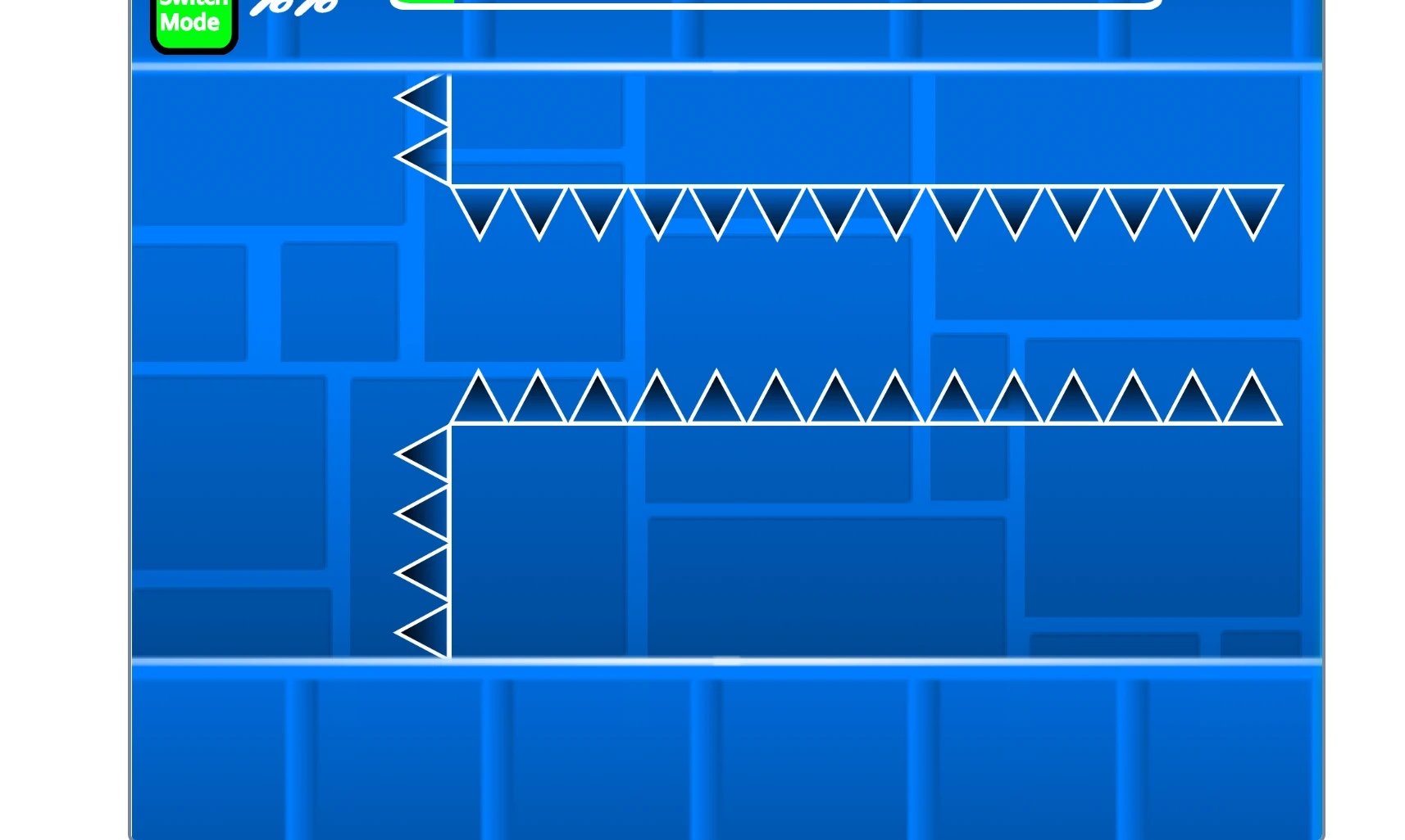 Geometry Dash Spam Wave Gameplay Screenshot 3
