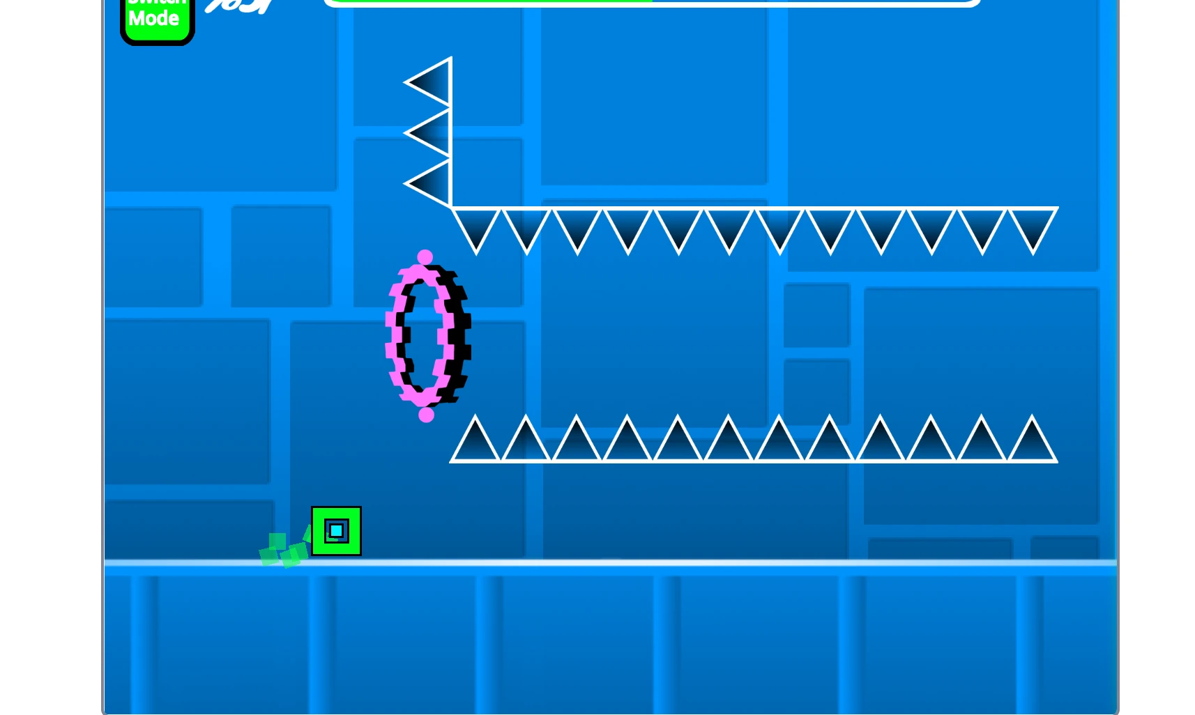 Geometry Dash Spam Wave Gameplay 7