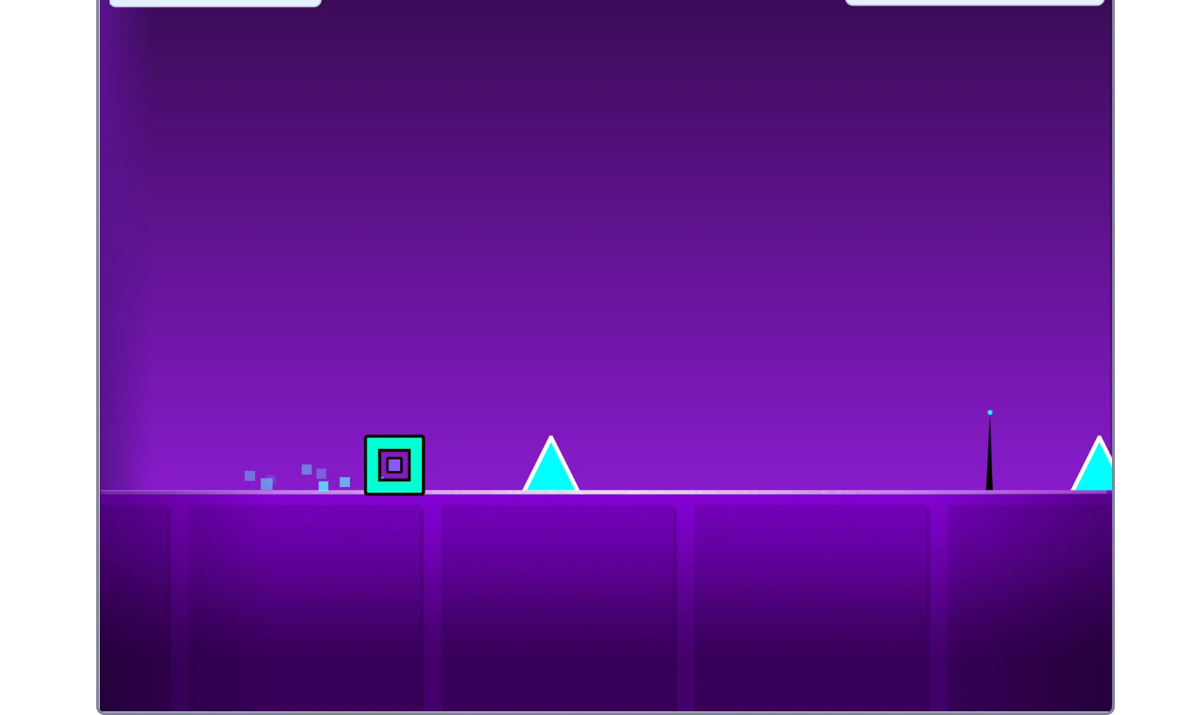 Geometry Dash Subzero Gameplay Screenshot