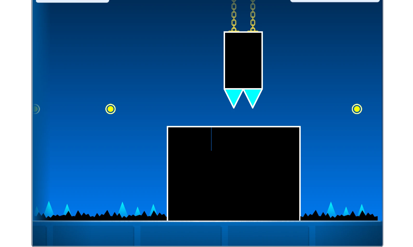 Geometry Dash Subzero Obstacle Avoidance